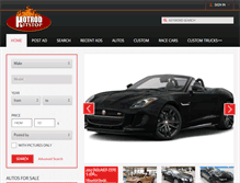 Tablet Screenshot of hotrodpitstop.com